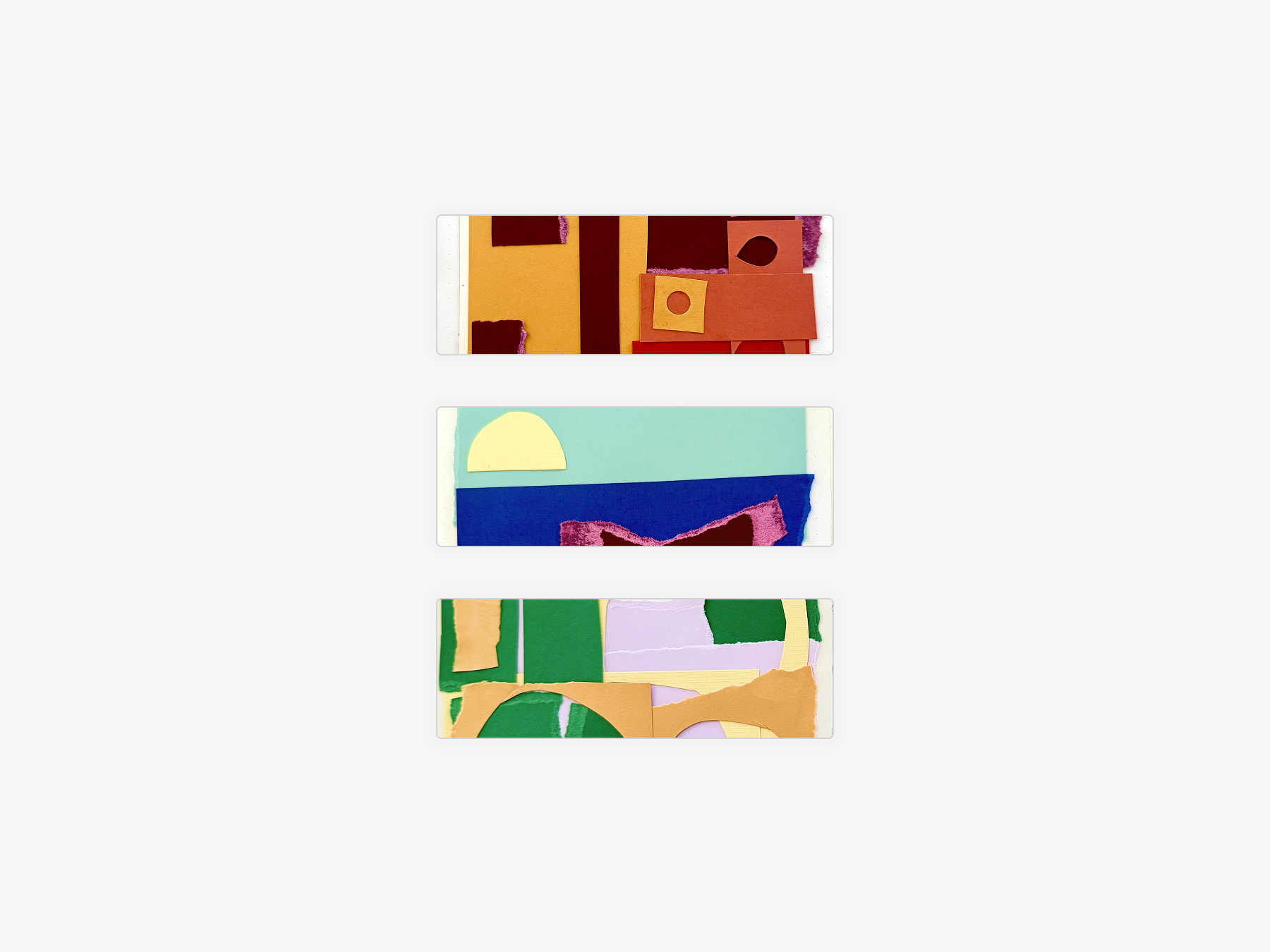 Collage splash art